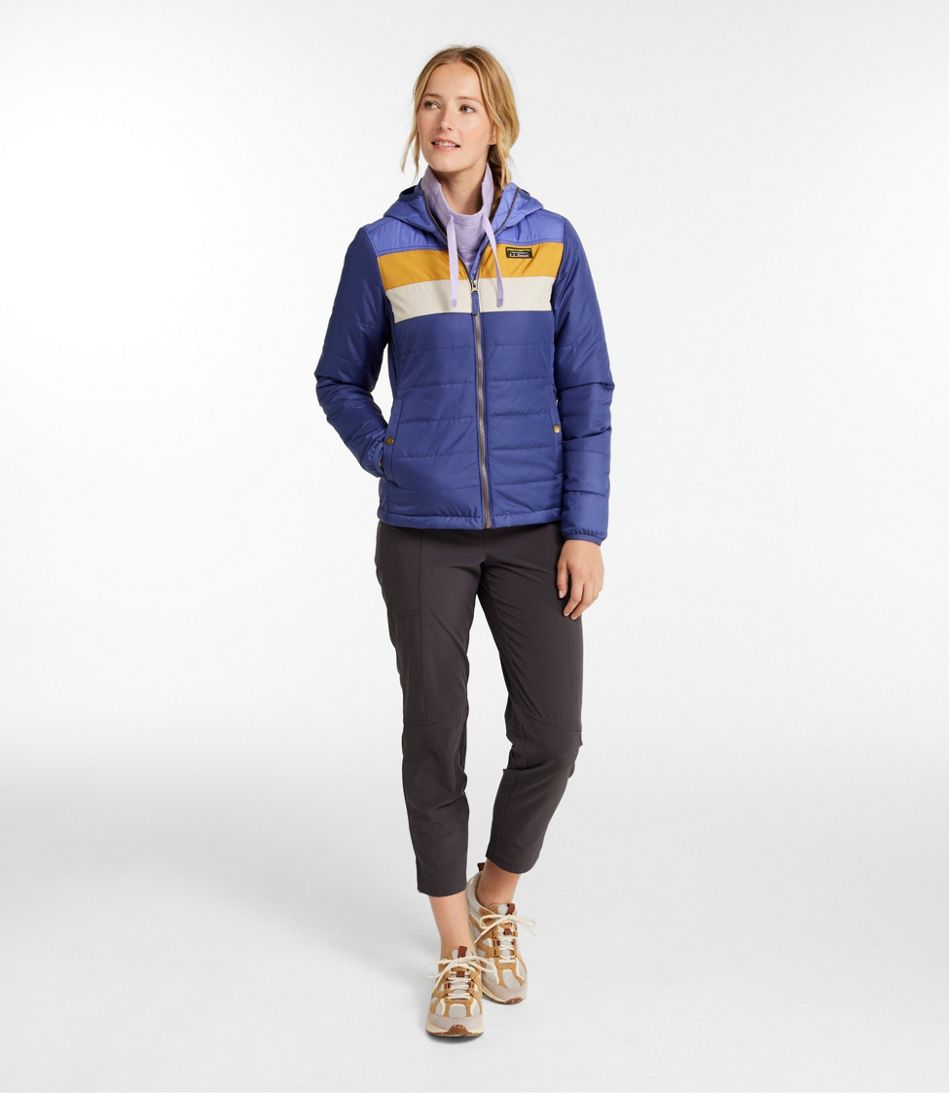 Women's Mountain Classic Puffer Hooded Jacket, Colorblock - Image 4