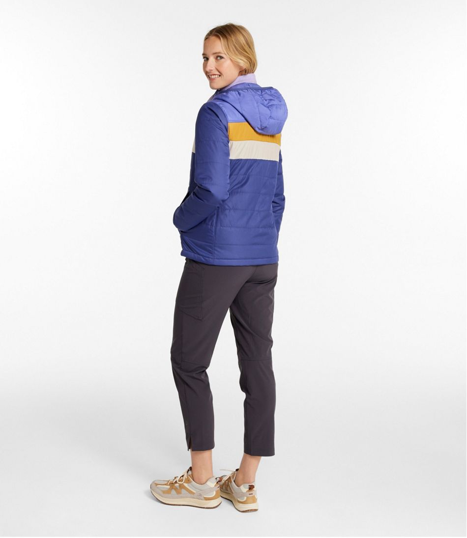 Women's Mountain Classic Puffer Hooded Jacket, Colorblock - Image 5