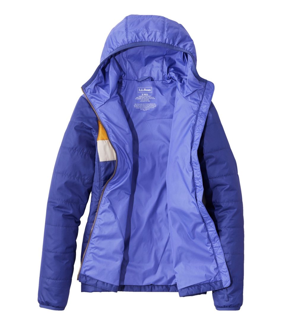 Women's Mountain Classic Puffer Hooded Jacket, Colorblock - Image 7