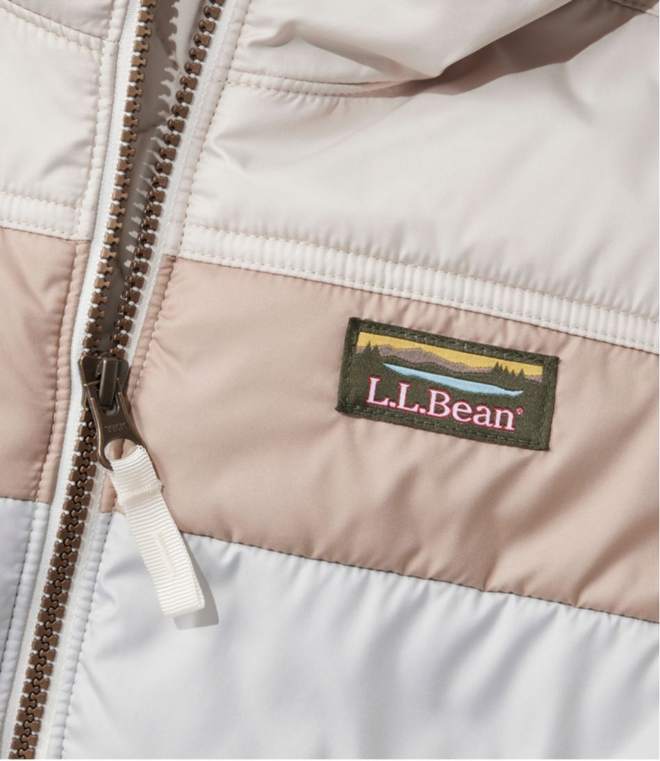 Women's Mountain Classic Puffer Hooded Jacket, Colorblock - Image 8