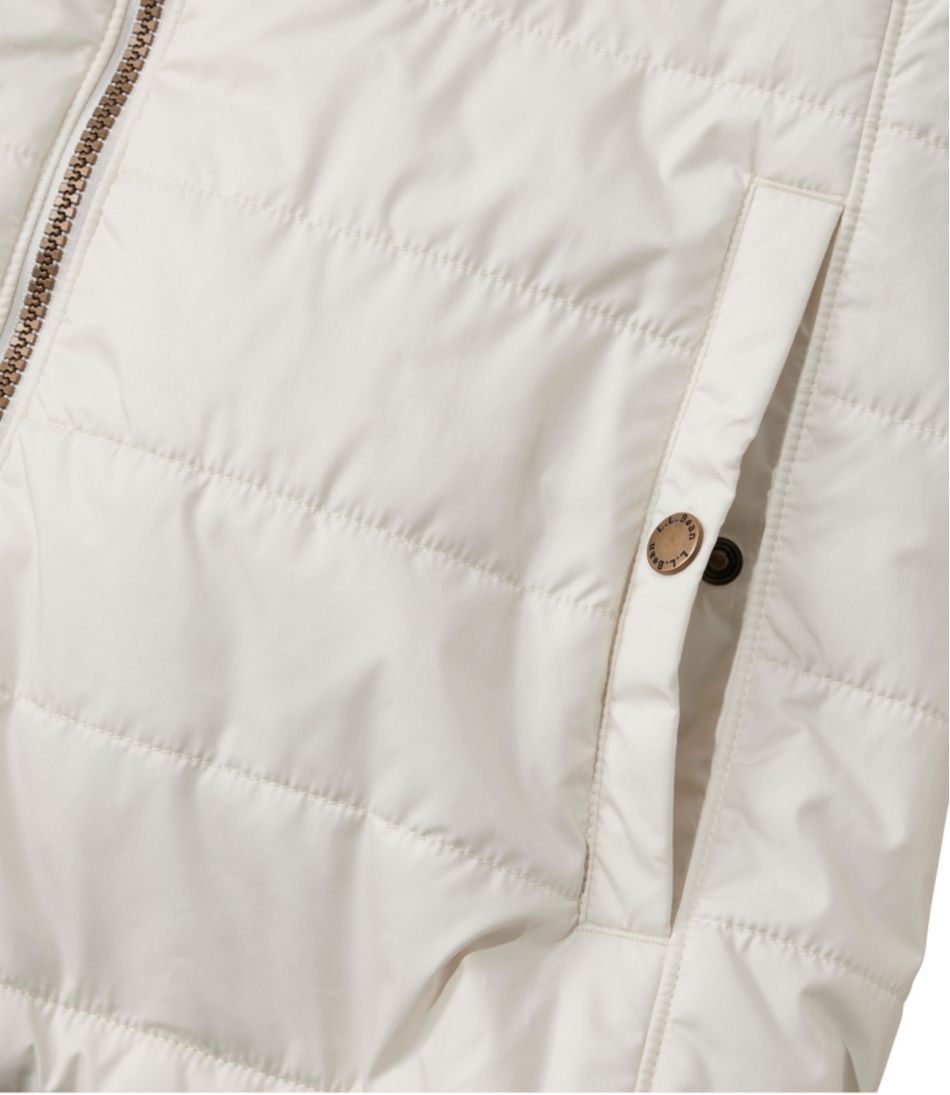 Women's Mountain Classic Puffer Hooded Jacket, Colorblock - Image 9