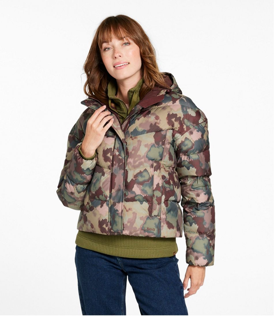 Women's Popham Puffer Jacket, Print - Image 2