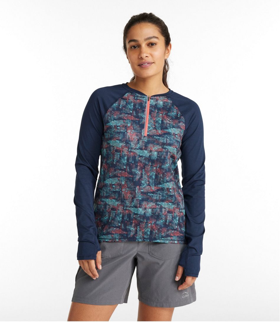 Women's Comfort Cycling Jersey, Long-Sleeve Print - Image 2