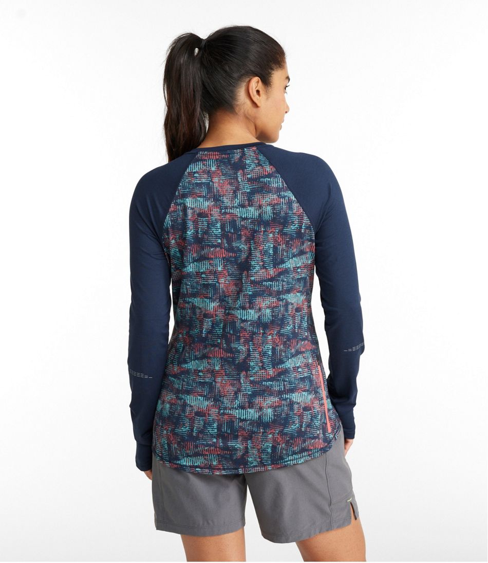 Women's Comfort Cycling Jersey, Long-Sleeve Print - Image 3