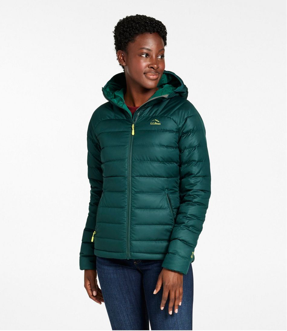Women's Bean's Down Hooded Jacket - Image 2