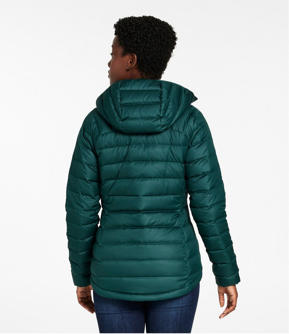 Women's Bean's Down Hooded Jacket - Image 3