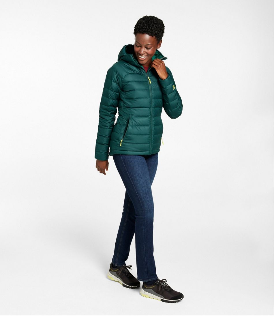 Women's Bean's Down Hooded Jacket - Image 4
