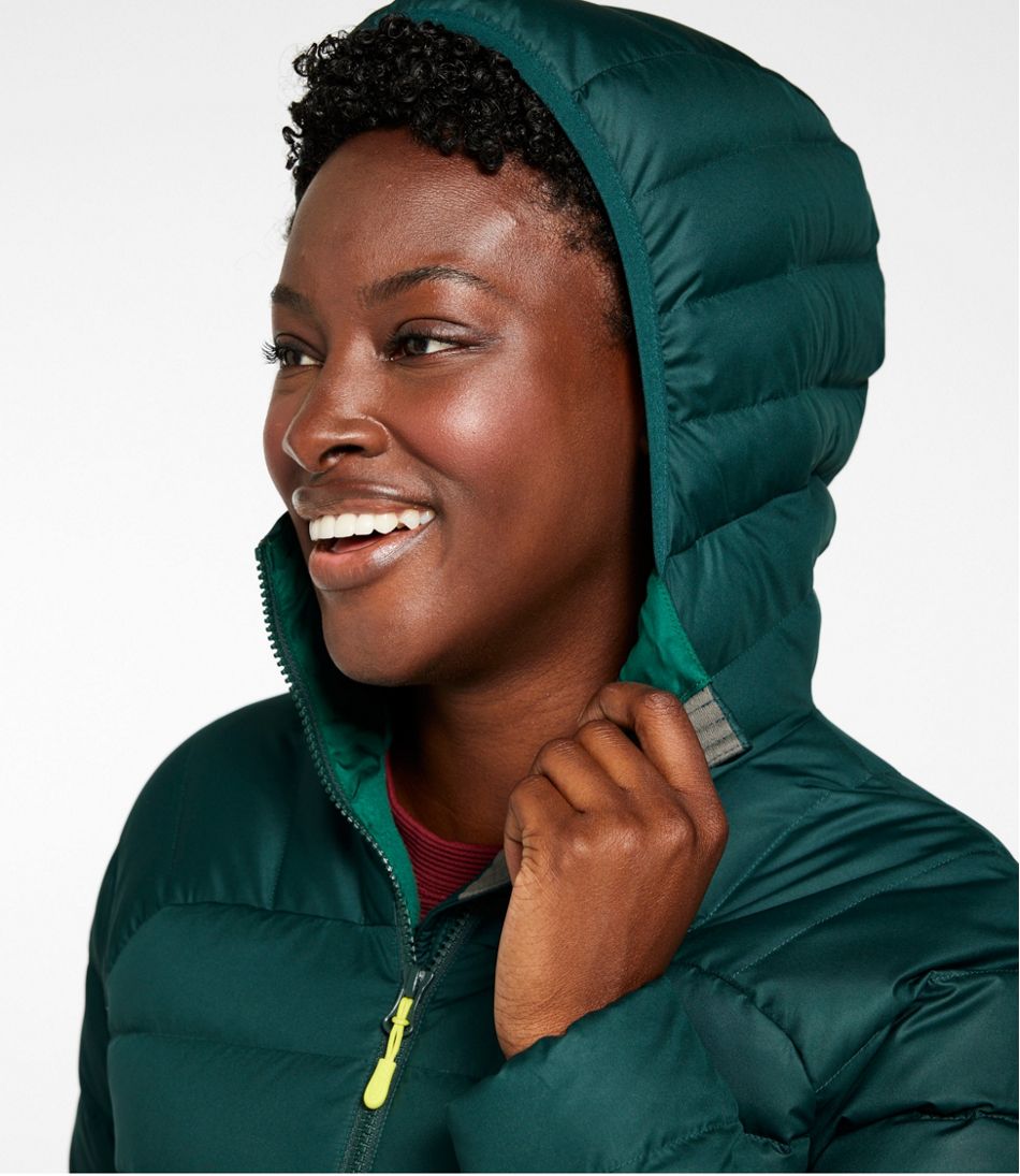 Women's Bean's Down Hooded Jacket - Image 6