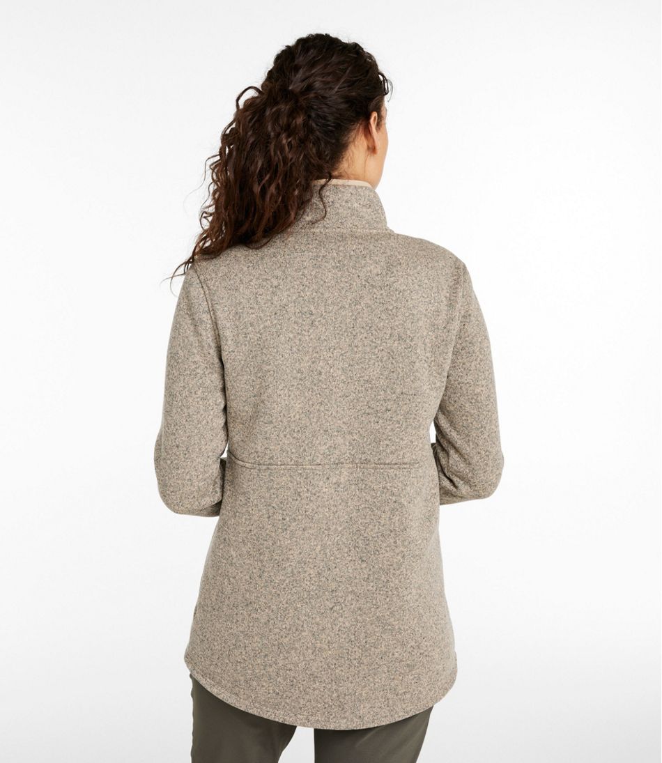 Women's Bean's Sweater Fleece Full-Zip Coat - Image 3