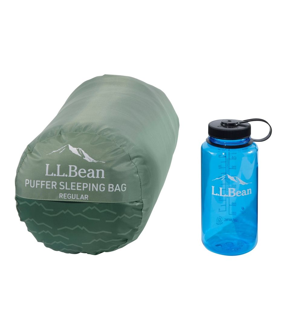 Adults' L.L.Bean Puffer Sleeping Bag, 40?? Print - Image 2
