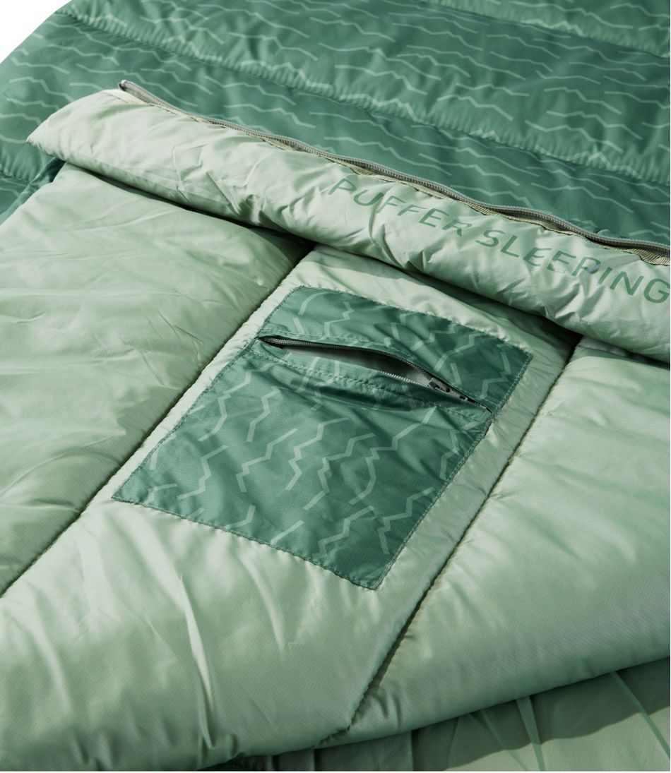 Adults' L.L.Bean Puffer Sleeping Bag, 40?? Print - Image 4