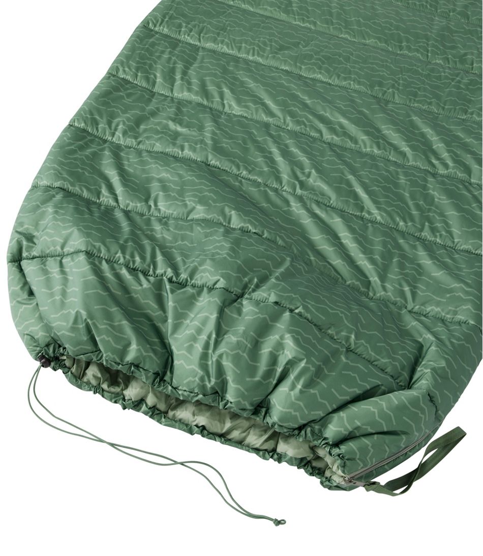 Adults' L.L.Bean Puffer Sleeping Bag, 40?? Print - Image 7