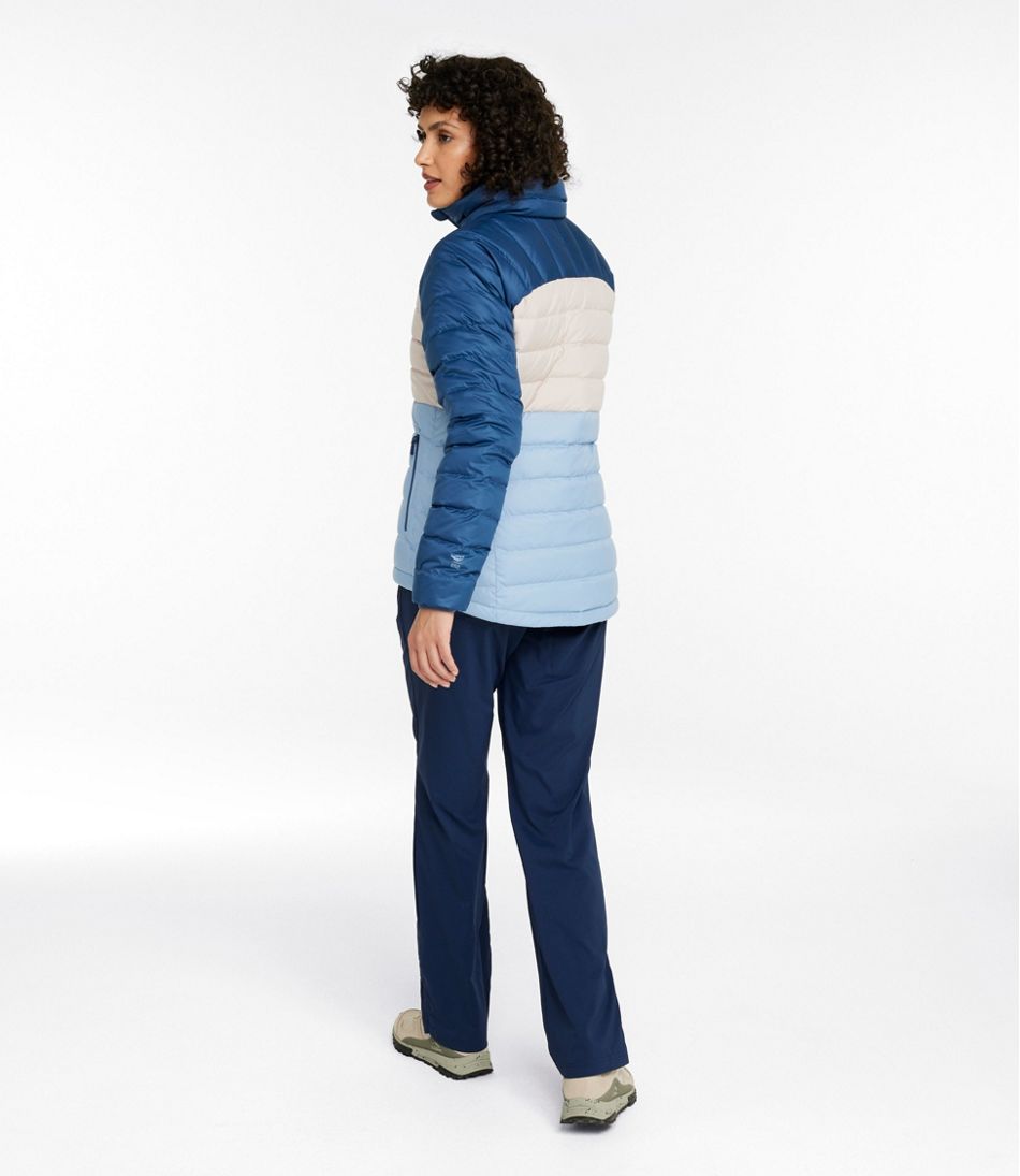 Women's Bean's Down Jacket, Colorblock - Image 5