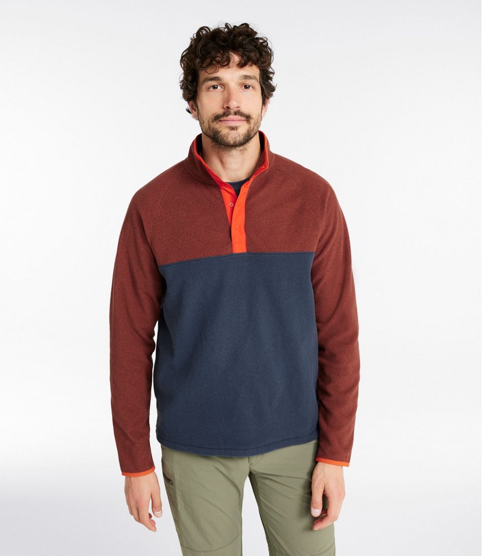 Men's All Season Access Fleece Pullover, Colorblock - Image 2