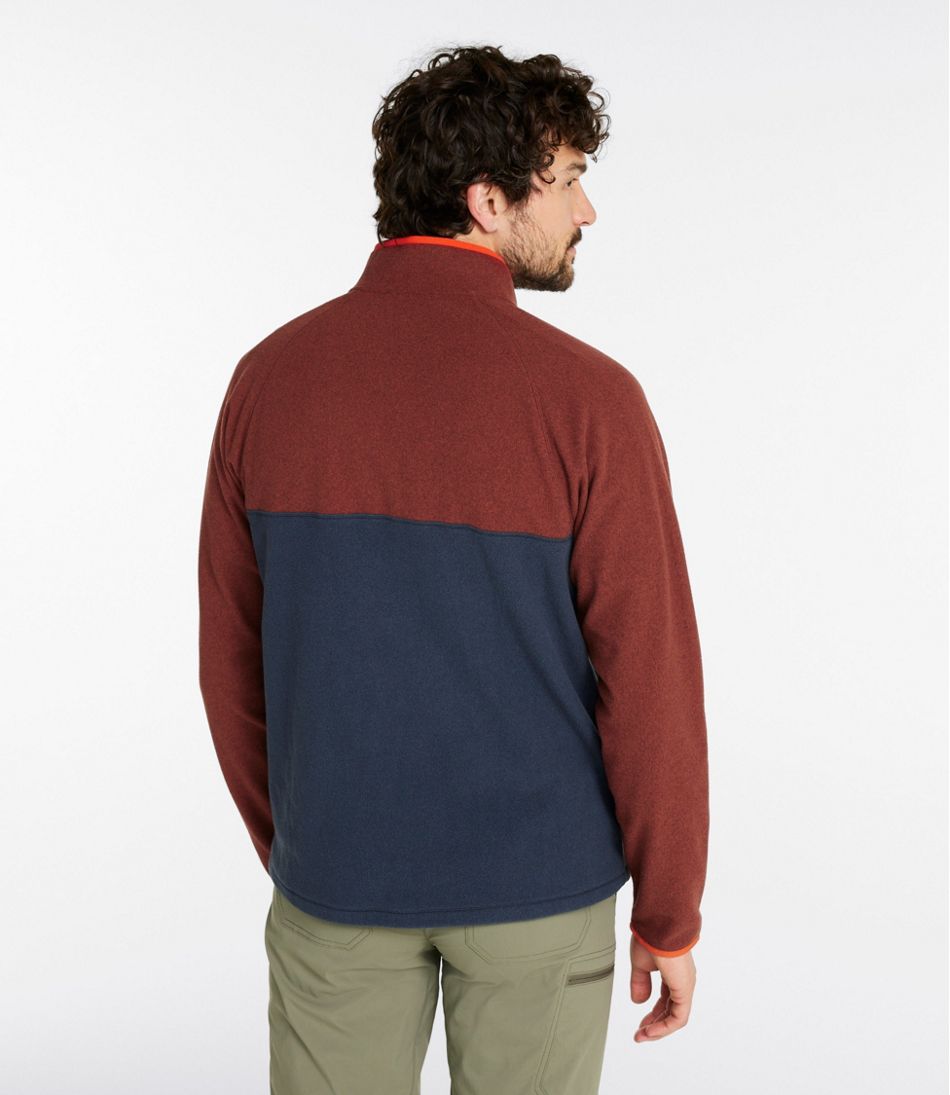 Men's All Season Access Fleece Pullover, Colorblock - Image 3