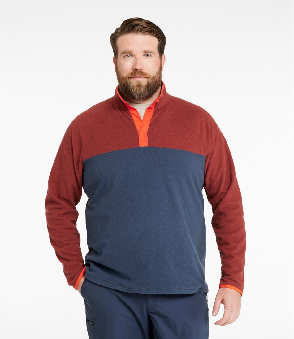 Men's All Season Access Fleece Pullover, Colorblock - Image 4