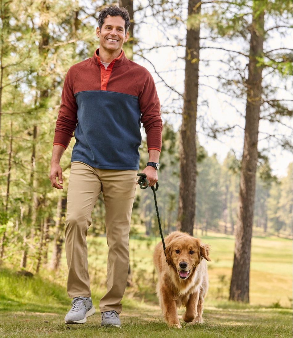Men's All Season Access Fleece Pullover, Colorblock - Image 8