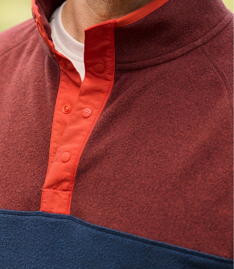 Men's All Season Access Fleece Pullover, Colorblock - Image 9