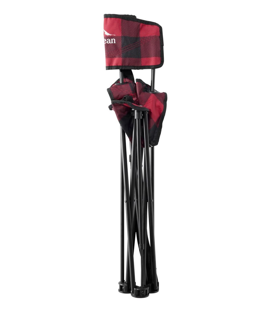 L.L.Bean Access Camp Chair Tripod, Plaid - Image 3