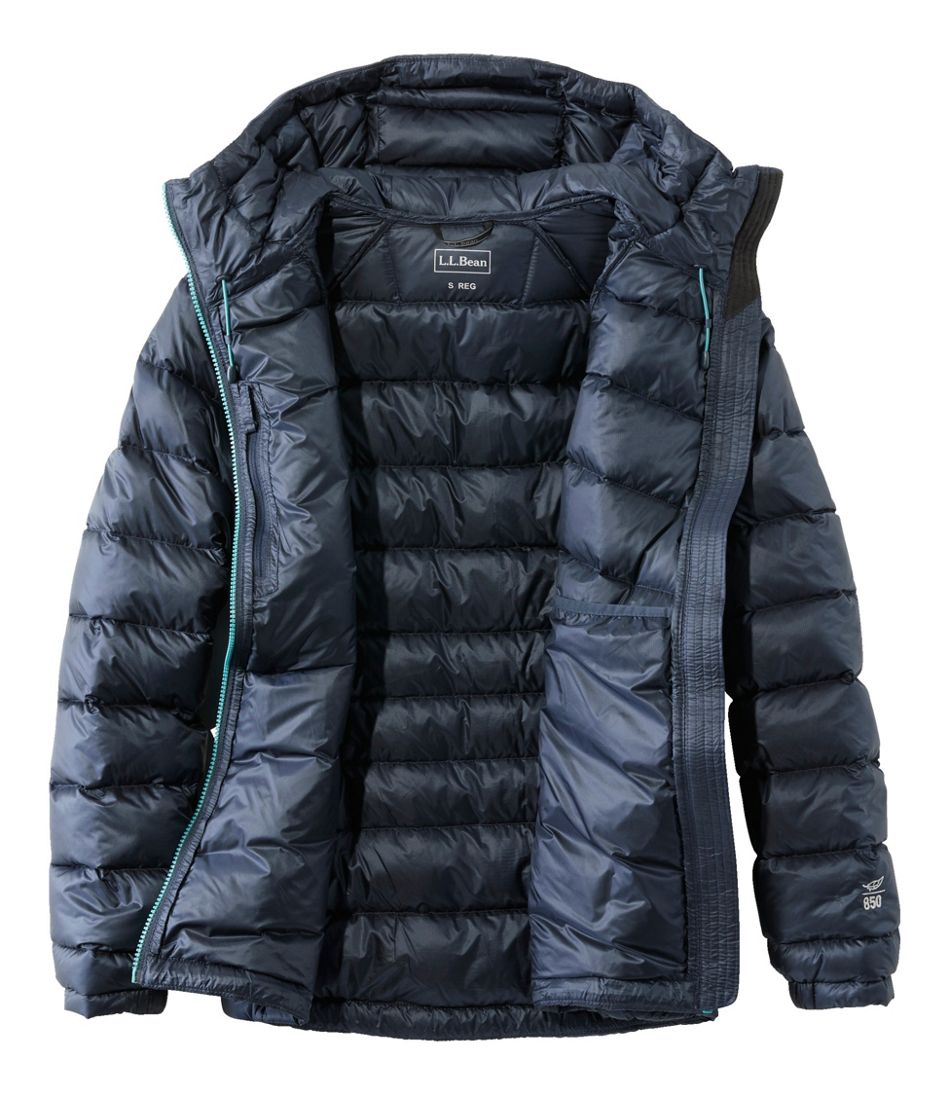 Women's Ultralight 850 Down Hooded Jacket - Image 7