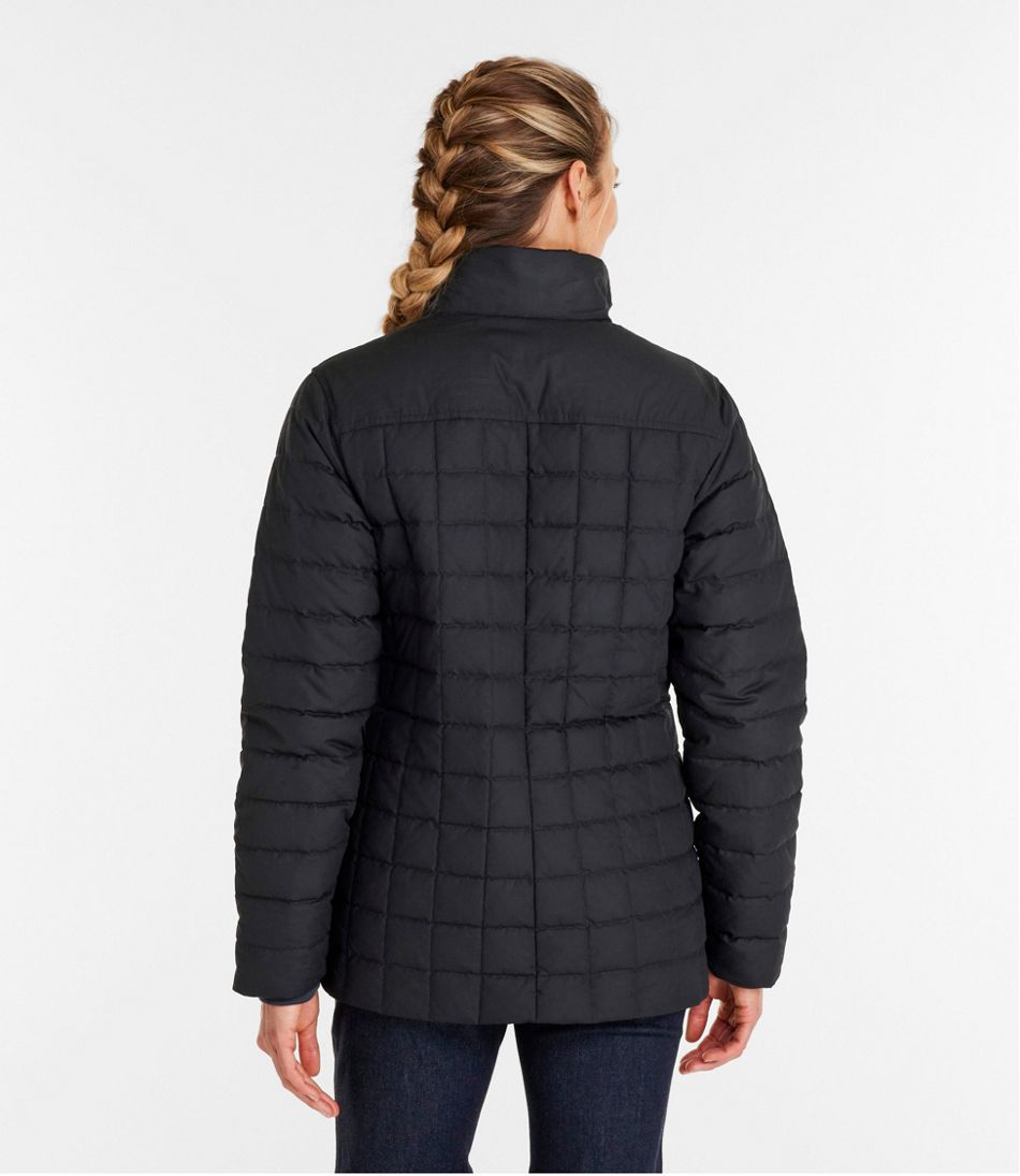 Women's L.L.Bean Upcountry Waxed Cotton Down Sweater - Image 3