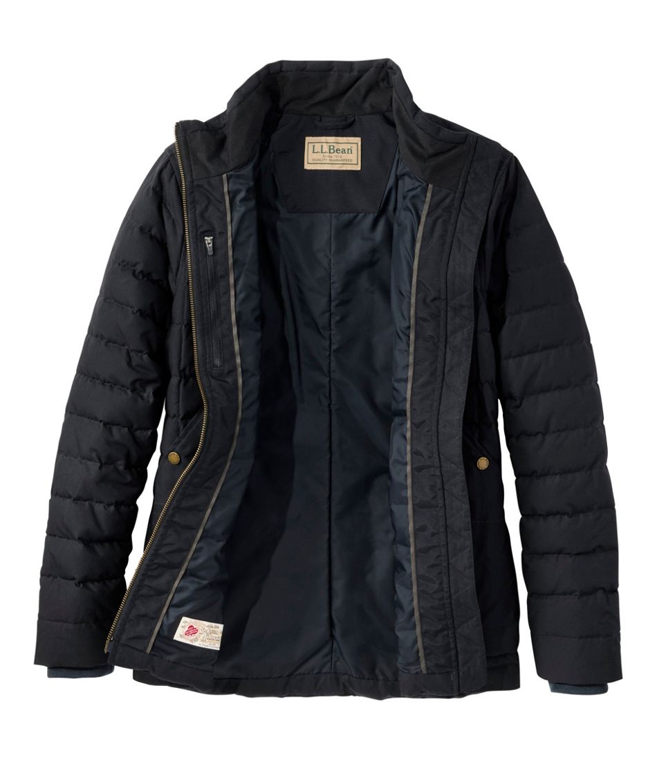 Women's L.L.Bean Upcountry Waxed Cotton Down Sweater - Image 4