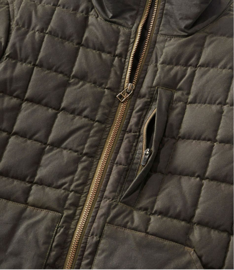 Women's L.L.Bean Upcountry Waxed Cotton Down Sweater - Image 5